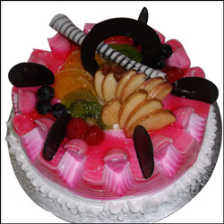 "Yummy Strawberry  - 1kg cake (Brand: Cake Exotica) - Click here to View more details about this Product